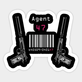 Agent 47 Sticker